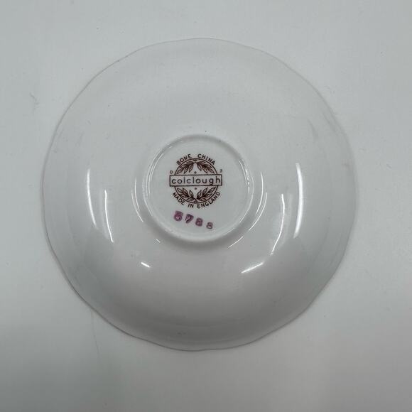 Colclough Bone China Hand Painted Floral Teacup & Saucer 2 Pieces Set Serveware - Picture 4 of 10